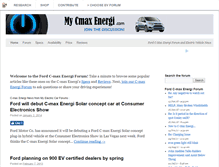 Tablet Screenshot of mycmaxenergi.com